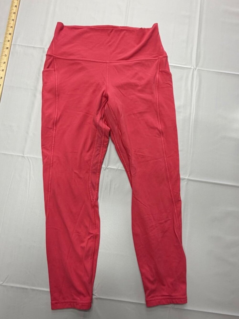 lululemon Align High-Rise leggings with pockets size 10 inseam 24.5” pink